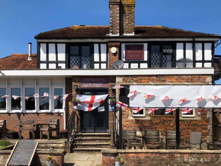 The British Queen at Willingdon on Bournefree website